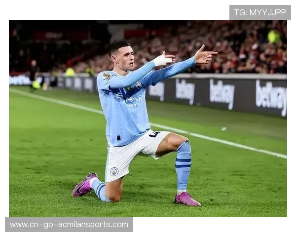 曼城福登禁区挑传精准落点，助攻天才的完美展示